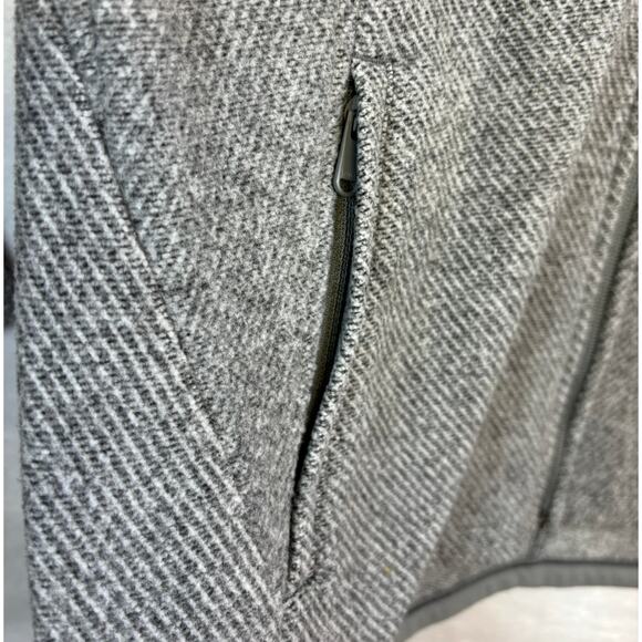 Athleta Stroll Fleece Full Zip Jacket Women's Size Medium Gray Hike Outdoor Walk - Picture 8 of 10